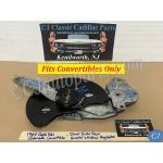 OEM 1961 1962 1963 1964 Cadillac Eldorado Deville Series 62 Convertible LEFT DRIVER SIDE REAR QUARTER WINDOW REGULATOR #4309373